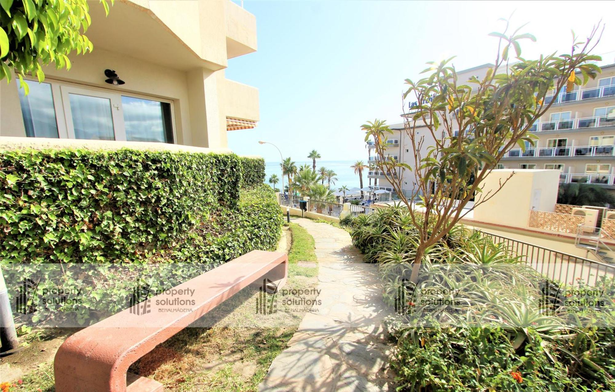 Benalbeach 1010 - Vista Al Mar - Piscina Todo El Ano - Primera Linea De Playa Benalmádena Dış mekan fotoğraf