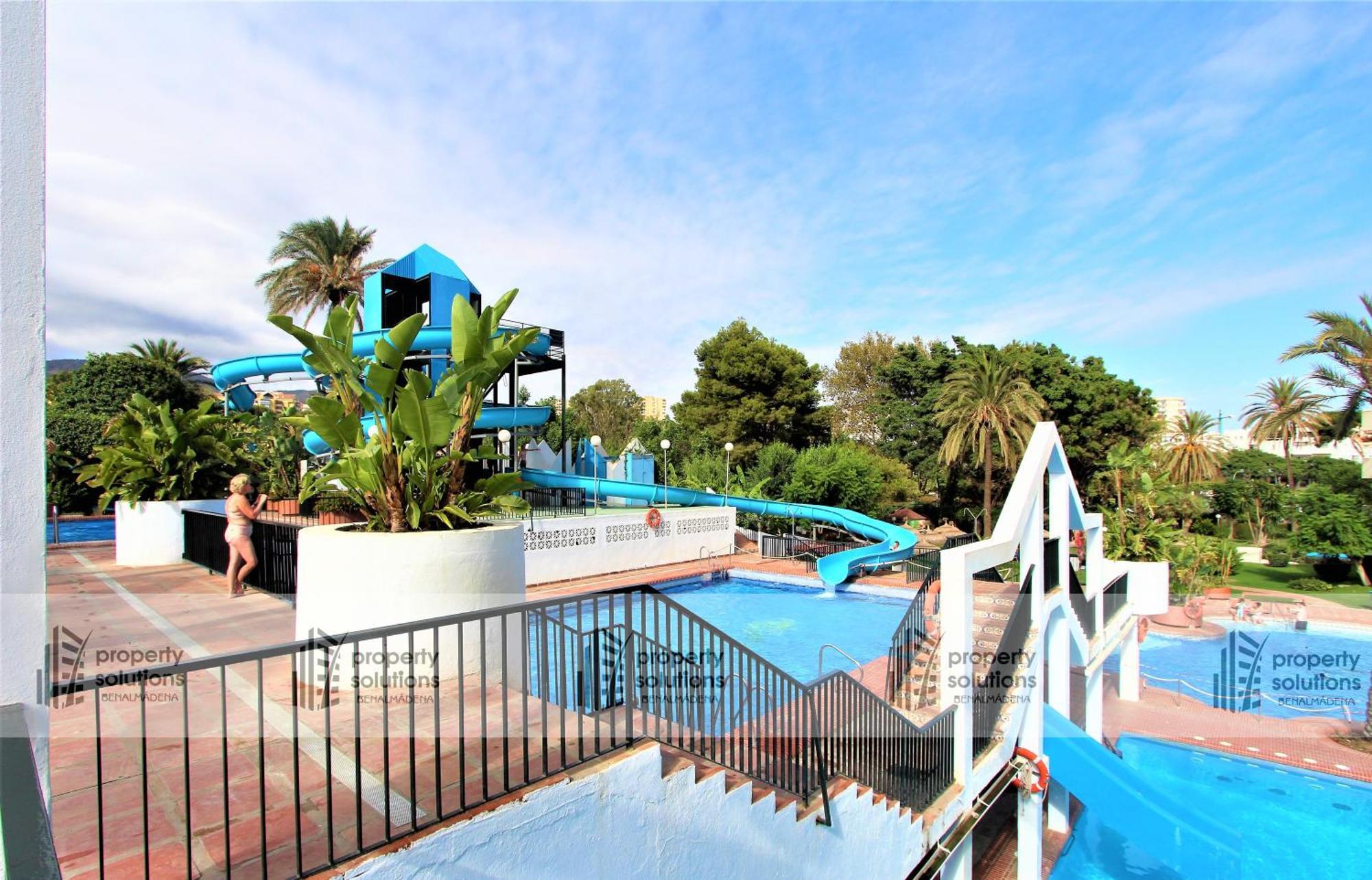 Benalbeach 1010 - Vista Al Mar - Piscina Todo El Ano - Primera Linea De Playa Benalmádena Dış mekan fotoğraf