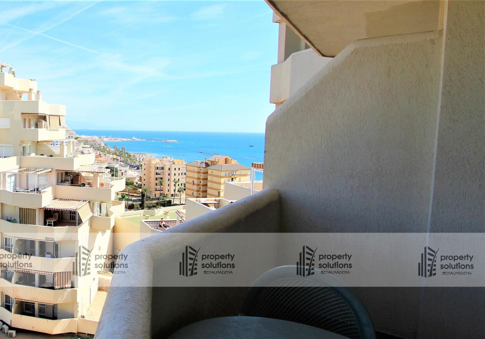 Benalbeach 1010 - Vista Al Mar - Piscina Todo El Ano - Primera Linea De Playa Benalmádena Dış mekan fotoğraf